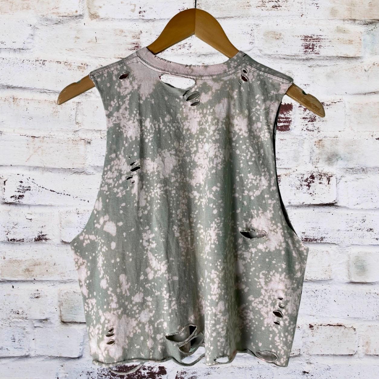 Metallica - Master Of Puppets Bleached Shredded Band Tee