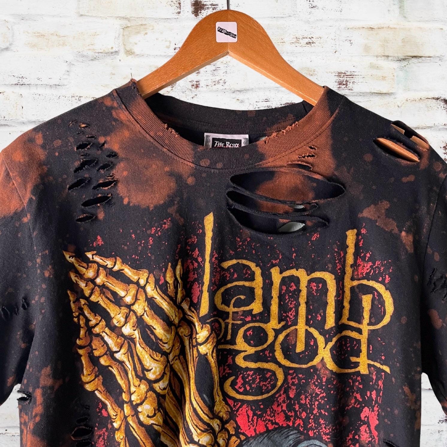 Lamb Of God Cropped Thrashed Tee